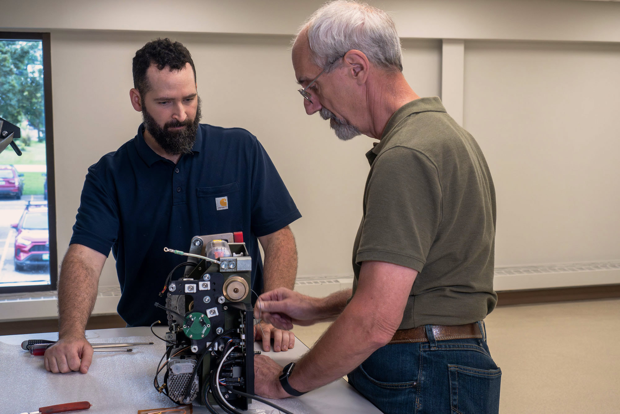 Kalow Technologies engineers in the research lab